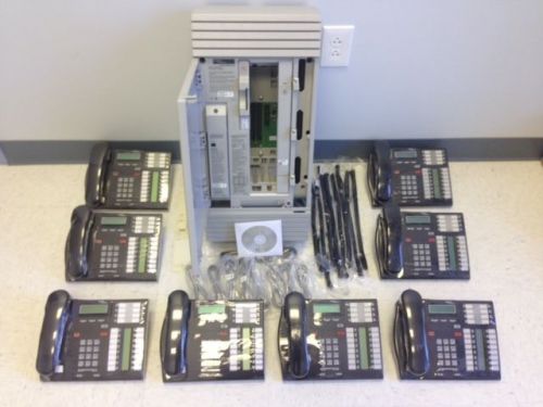 Nortel norstar mics 6.1 business office phone system  8 t7316 - caller id for sale