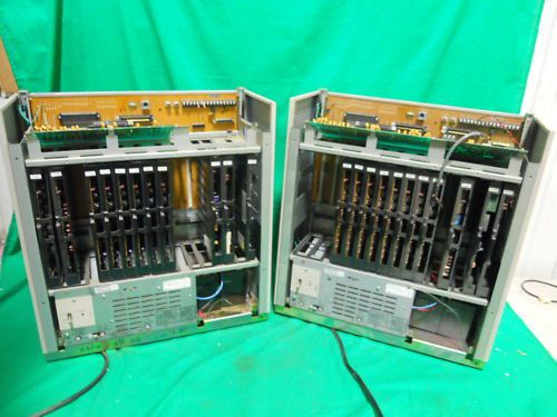 Lot of 2 Panasonic VB-43060 KSU Phone System Cabinet