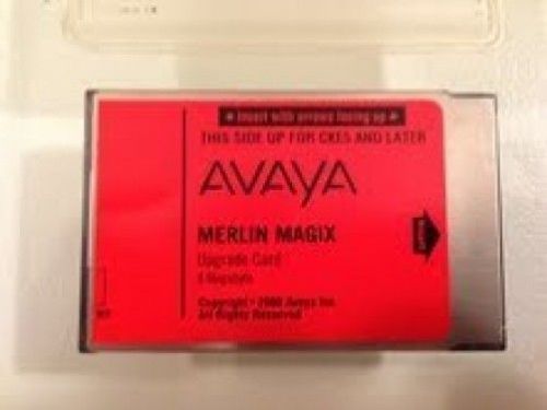 AVAYA MERLIN MAGIX MAINTENANCE CARD PCMCIA 11MX22-A1- 700228604 4 MEG