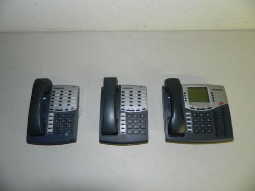 Inter-Tel, 550.8500 8500, 550.8560 8560, Axxess Basic Phone Mitel  ((3x Phones))