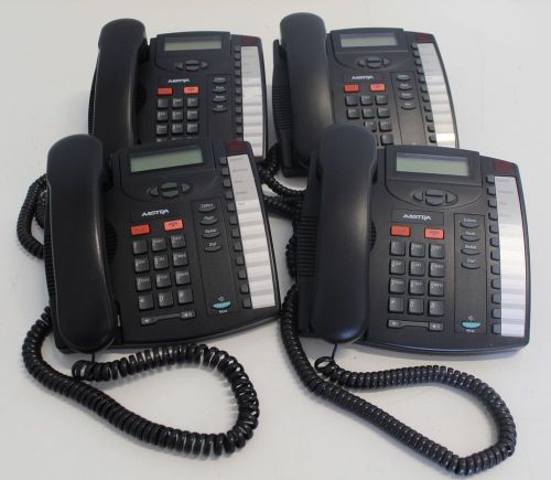 Lot of (4) Nortel Aastra M9116 Business Single-Line Telephone + Free Shipping!!!