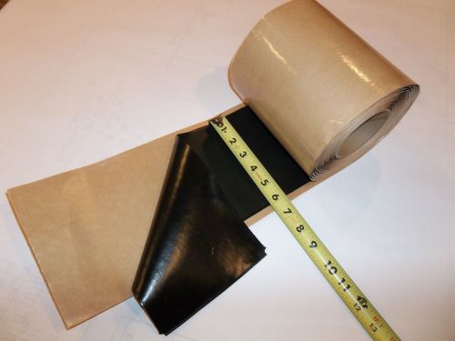 EPDM Rubber Cured Cover Tape - Black - Peel and Stick - 6&#034;x25&#039; -  Generic Label
