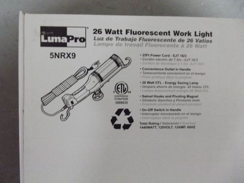 Lumapro #5nrx9 work light for sale