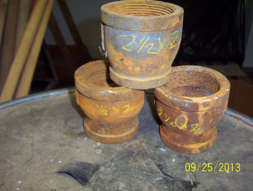 Cast iron pipe fittings/2 1/2&#034; x 2&#034;  reducing  bell for sale
