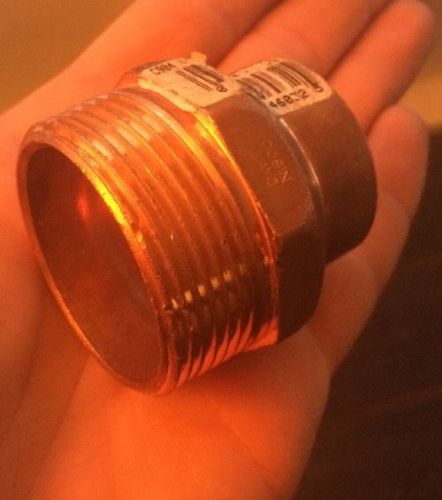 Nibco copper - adapter 1-1/4&#034; x 1 1/2&#034; c904 new for sale