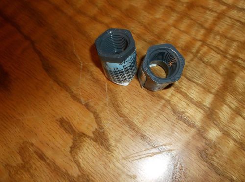 SPEARS PVCI Reducer SlipxThread Bushings 1/2x3/8&#034; Sch80 2ea FREE SHIPPING
