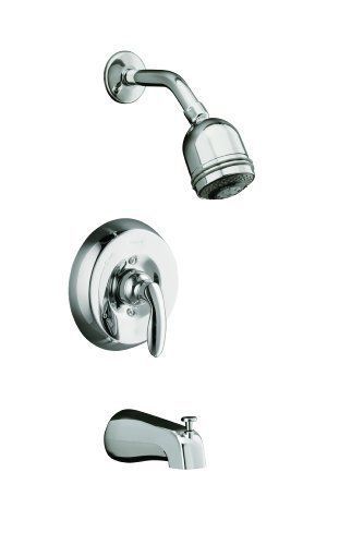 Kohler k-t15603-4s-cp coralais bath and shower mixing valve faucet trim  polishe for sale
