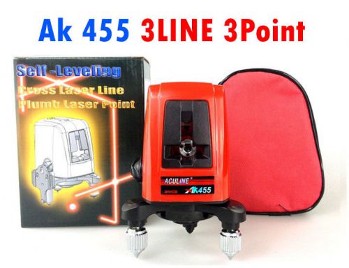 3 Line 3 point Laser Level Self Kit Leveling Precision Cross Professional Lasers