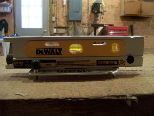 Dewalt laser stick level maginetic base dw099 1/1 on ebay for sale