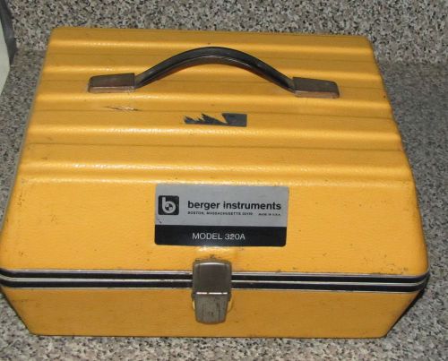 ++ BERGER MODEL 4T TRANSIT W/ CASE