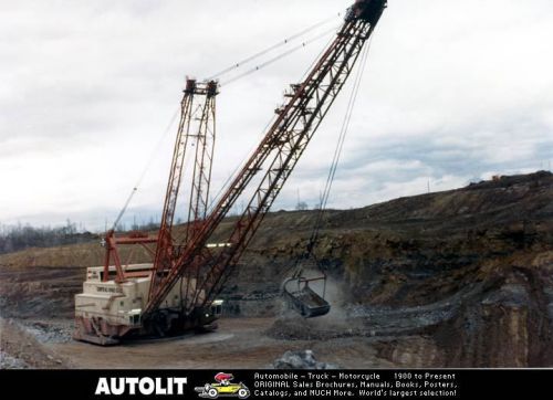 1975 ? central ohio coal dragline crane photo poster zc3866-3b1rg4 for sale