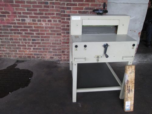 Ideal 4810 paper cutter very clean 18.5 &#034; for sale