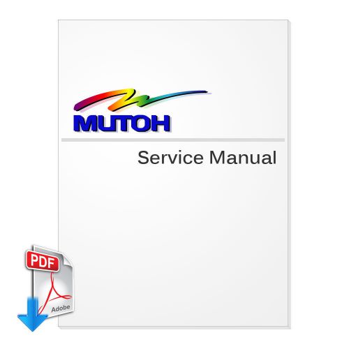 Service Manual for MUTOH DrafStation Pro (RJ-900C, RJ-901C) Series