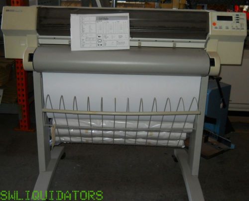 This is a good working HP Designjet 700 36&#034; Large Format Plotter Printer C4706A