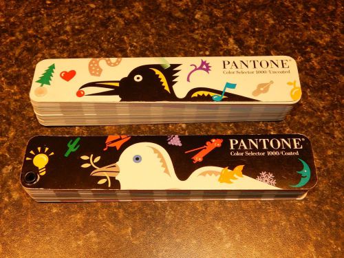 Pantone Color Selector 1000 Coated &amp; Uncoated Vintage &#039;91-&#039;92 Second Printing