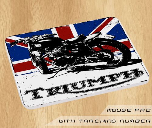 New Triumph Motorcycle Racing Logo Mousepad Mouse Pad Mats Hot Game