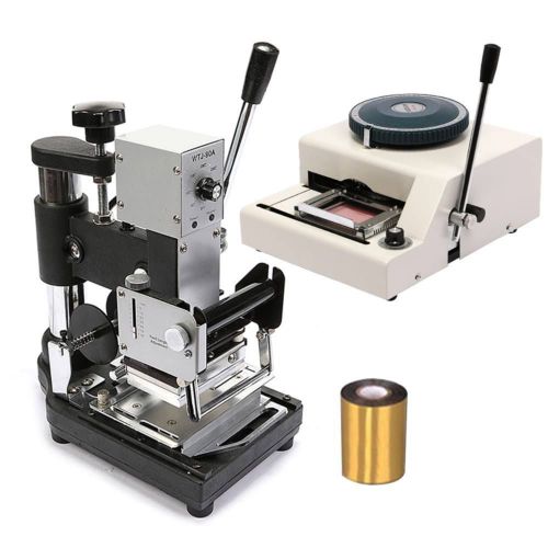 Embossing machine hot foil 11 line embossing easy to use 70-character brand new for sale