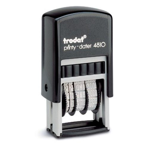 NEW Trodat Printy 4810 Self Inking Printy Dater Stamp