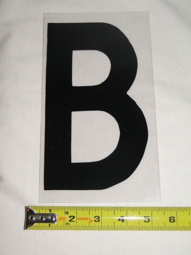 Replacement Plastic Letter for Outdoor Marquee Portable Sign Plastic 9 inch &#034;B&#034;