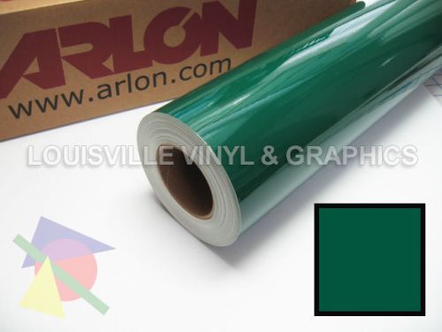 1 roll 24&#034; x 5 yds imperial green arlon 5000 sign cutting vinyl for sale