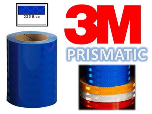 3M High Intensity PRISMATIC Reflective BRITE BLUE Graphic Vinyl Film + Adhesive