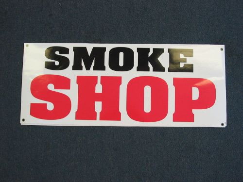 SMOKE SHOP Banner Sign NEW XL Extra Large Size 4 Pipes &amp; Supplies Suply Store