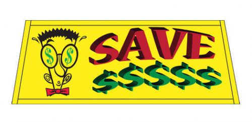 Save $ car dealers windshield banner sign * for sale