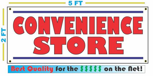 CONVENIENCE STORE Banner Sign Vintage for Neighborhood Gas Station