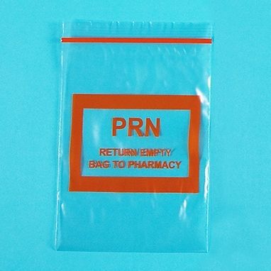 Colored-Coded Message Bag, PRN, 6 x 8