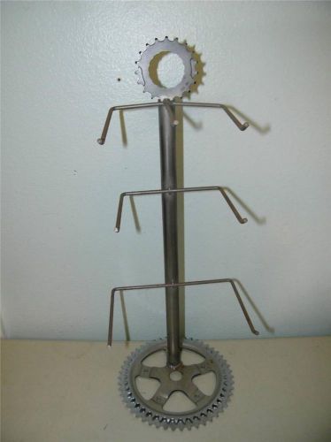 Bicycle Sprocket Metal Display Stand Jewelry Accessories Resource Revival 11341