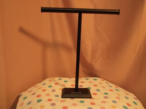 Demdaco t-bar black metal necklace jewelry displayer - 14 1/2&#034; tall -  counter for sale