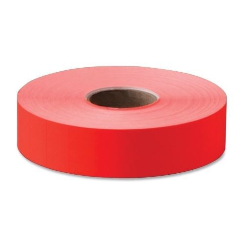 Monarch Pricemarker Labels - 0.43&#034; Width x 2.16&#034; L - 1 / Pack - 2500/Roll - Red