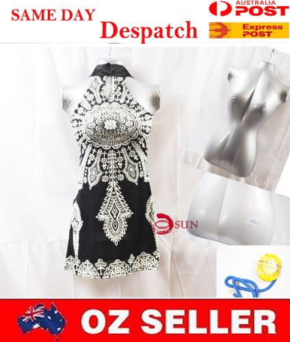 INFLATABLE Women Lady Female CLOTHING TORSO FORM DISPLAY MANNEQUIN