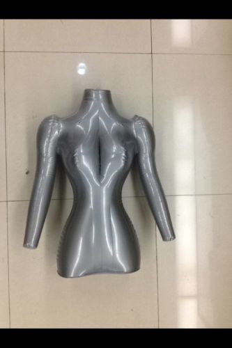 New fashion  woman half body arm inflatable mannequin dummy torso model for sale