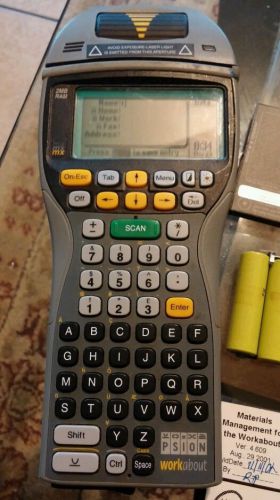 Psion Workabout MX with laser scanner RS232 LIF PFS