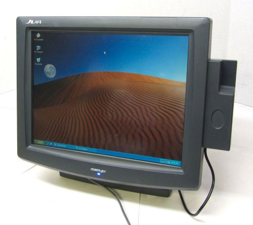 Posiflex tp6000 pos point sale terminal 15&#034; lcd touchscreen xp 1.2ghz 20gb 52561 for sale