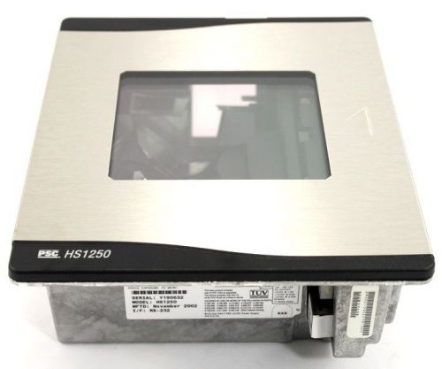 PSC Horizontal Barcode Scanner Kit HS1250 Class 29010-0211079-100 New