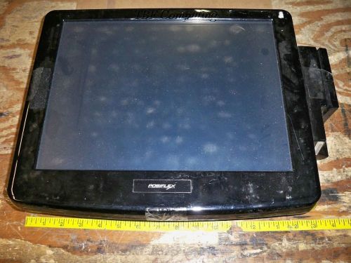 Posiflex ks-6315 pos terminal celeron m 1.0ghz/1gb/0hdd bad touchscreen as-is for sale