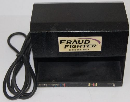 FRAUD FIGHTER HD8X2-120A DOUBLE BULB DETECTS COUNTERFEIT MONEY