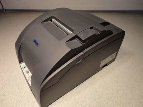 Epson M188B TM-U220PB Parallel Receipt Printer POS Tested Working Black