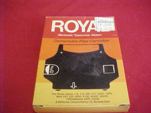 Royal Electronic Typewriter Correctable Film Cartridge Ribbon