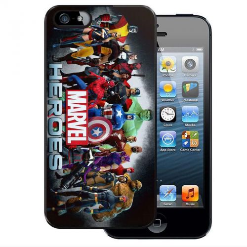 Case - Marvel Avenger All Heroes Cartoon Comic Movie - iPhone and Samsung