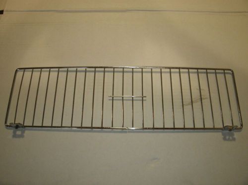 Gondola shelf wire fence 6&#034; h x 17&#034; l - lozier madix - chrome finish - 25 pieces for sale