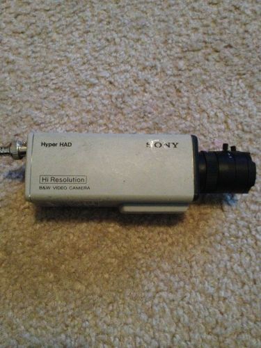 SONY Hyper HAD B&amp;W Hi Resolution Camera Model SPT-M324 With Lens