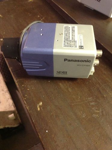 Panasonic WV-CP484 Color CCTV Camera Super Dynamic SDIII