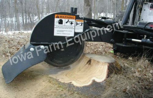 Ife skid steer quick attach stump grinder: 15-30gpm: 1 only @ this sale price! for sale