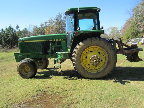 John Deere 4560 Tractor with Duals Low Hours One Owner 2WD Power Quad