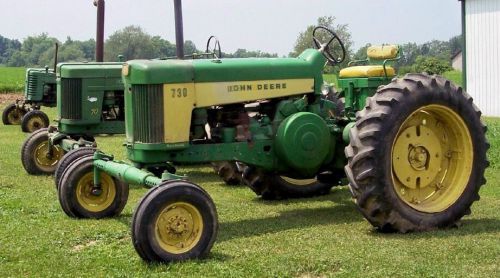 John Deere 730 tractors with consecutive serial numbers