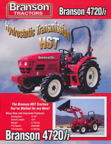 BRANSON 4720H TRACTOR BROCHURE