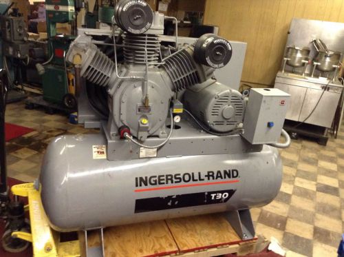 Ingersoll – rand 20 hp t30 air compressor factory rebuild for sale